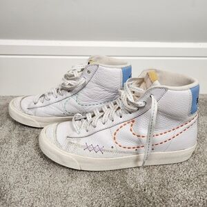 Nike Blazer Mid 77 Vintage Nike 101 Sneakers Shoes High-tops Trainers Size 7.5